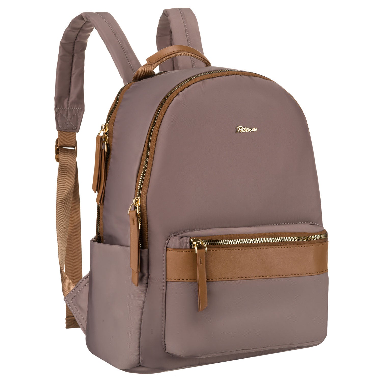 Sieviešu mugursoma Peterson, bēša K13