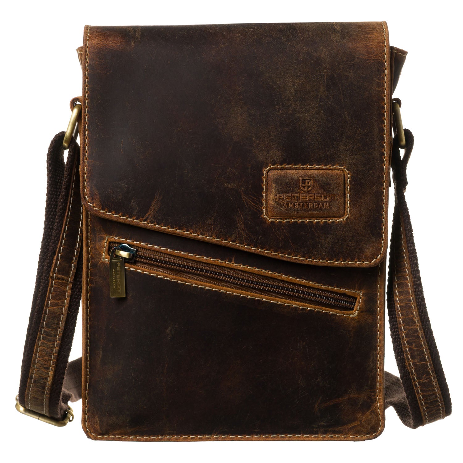 Vīriešu soma Peterson, brūna R595