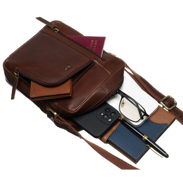 Peterson vīriešu soma, brūna R450