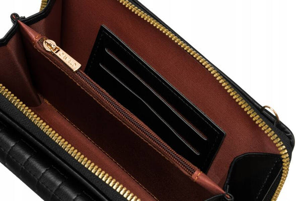 Maza eleganta rokassoma 4U Cavaldi, melna A0153