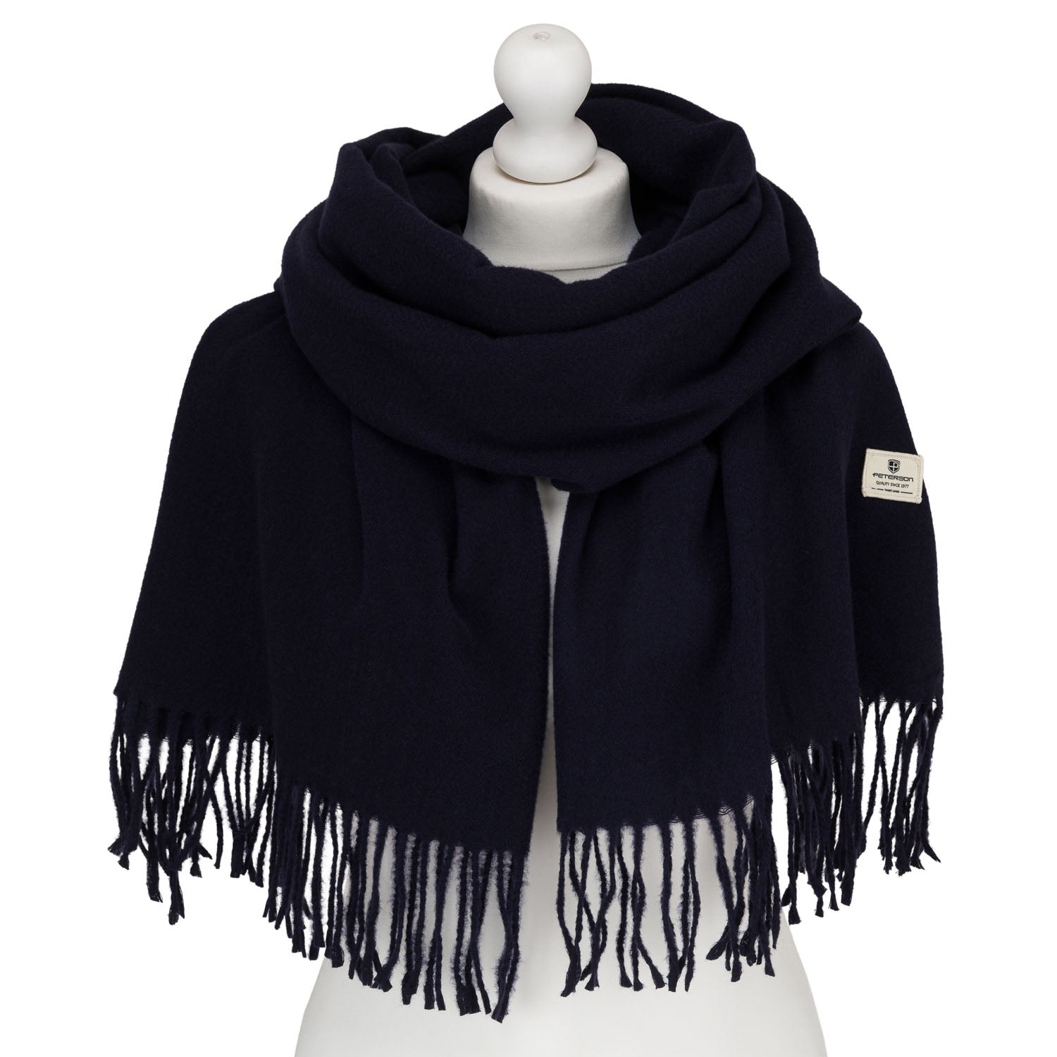 Šalle sievietēm Peterson, tumši zilā krāsā S5
