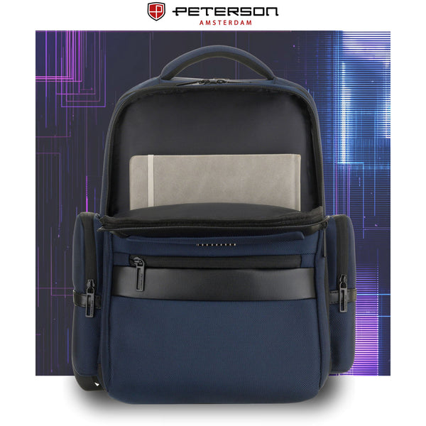 Sieviešu mugursoma Peterson, tumši zila K18