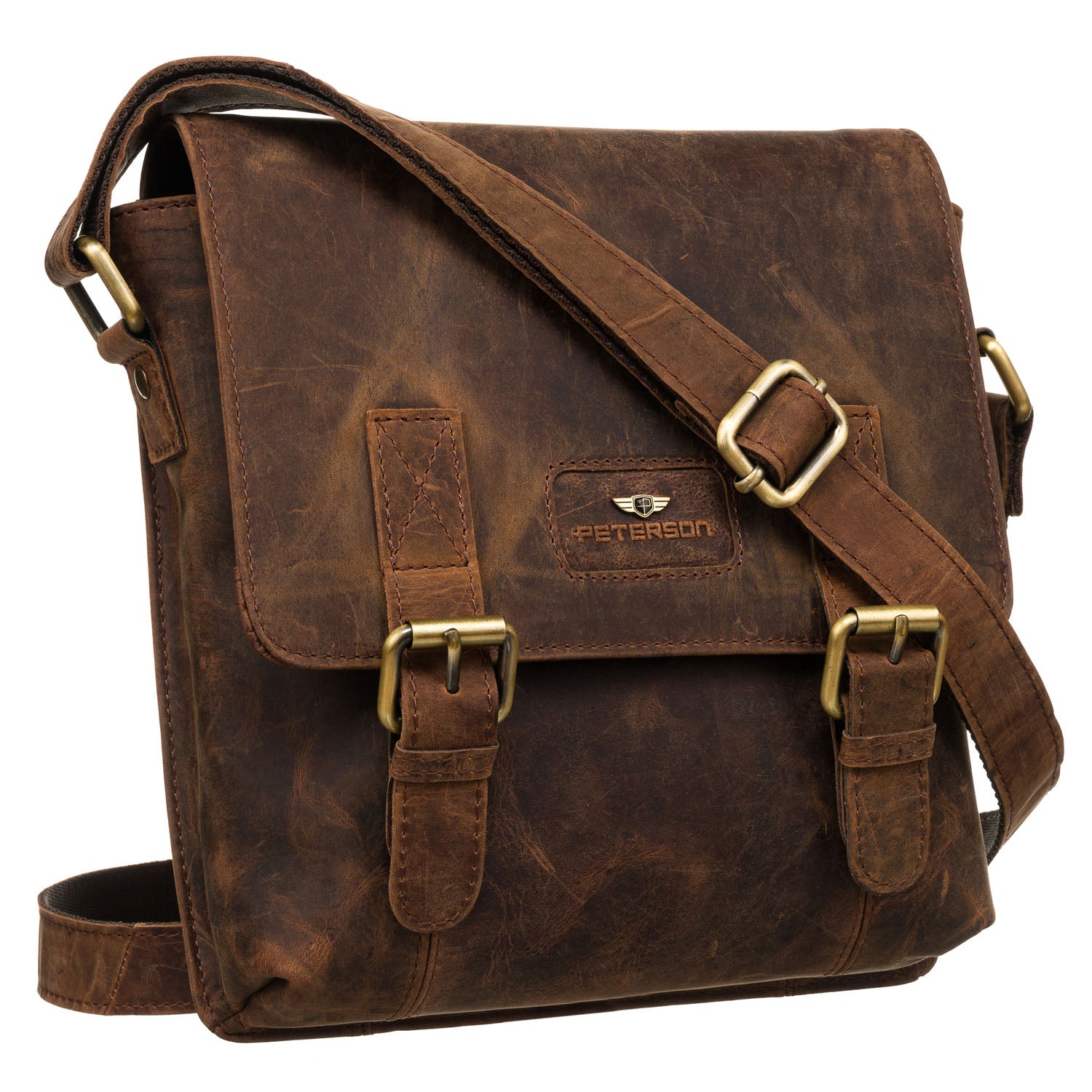 Vīriešu soma Peterson, brūna R318