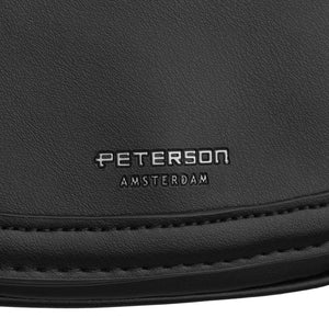 Juoda moteriška eko odos rankinė per petį Peterson M72