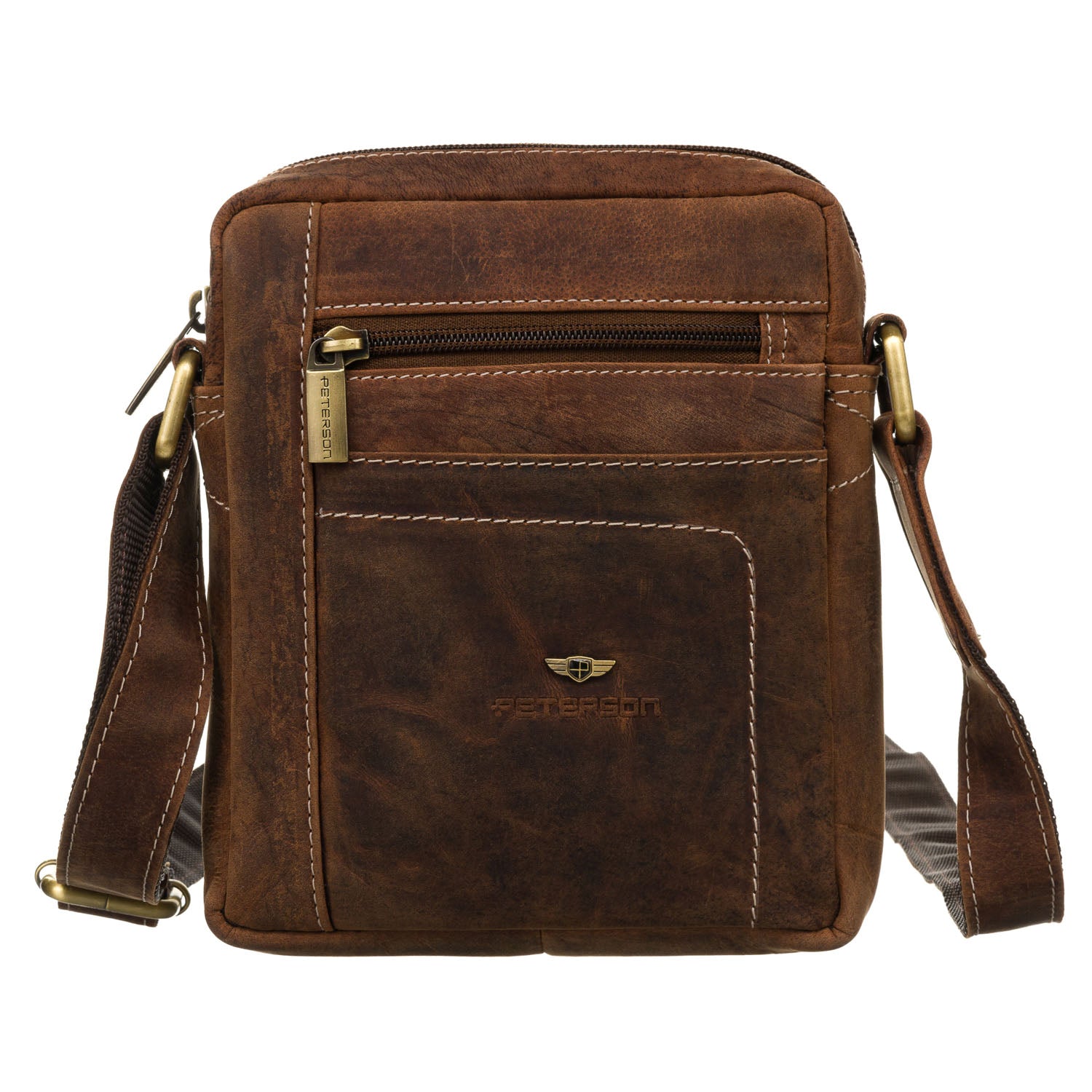 Vīriešu soma Peterson, brūna R401