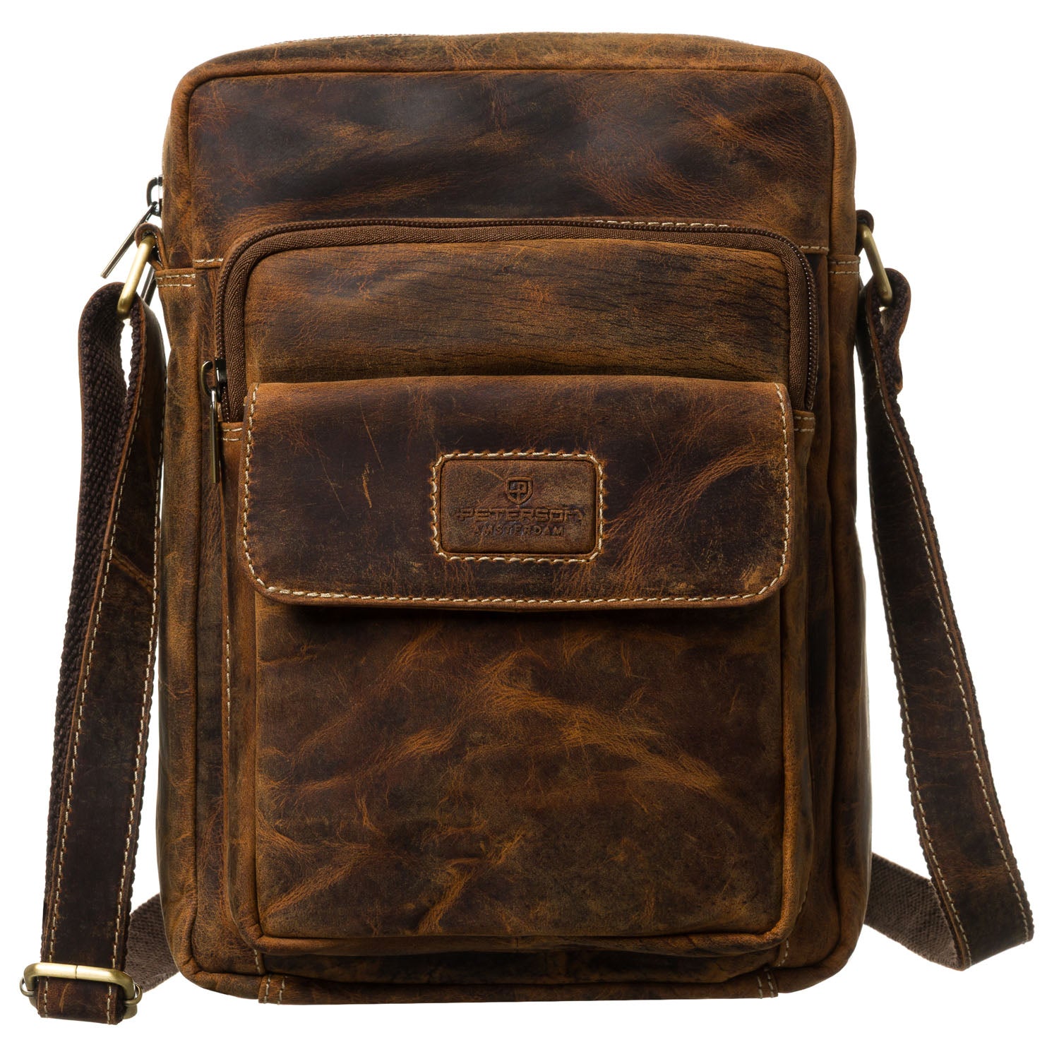 Vīriešu soma Peterson, brūna R565