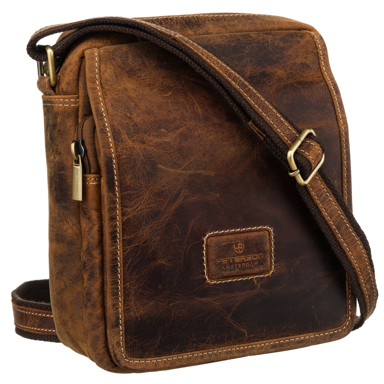 Vīriešu soma Peterson, brūna R548