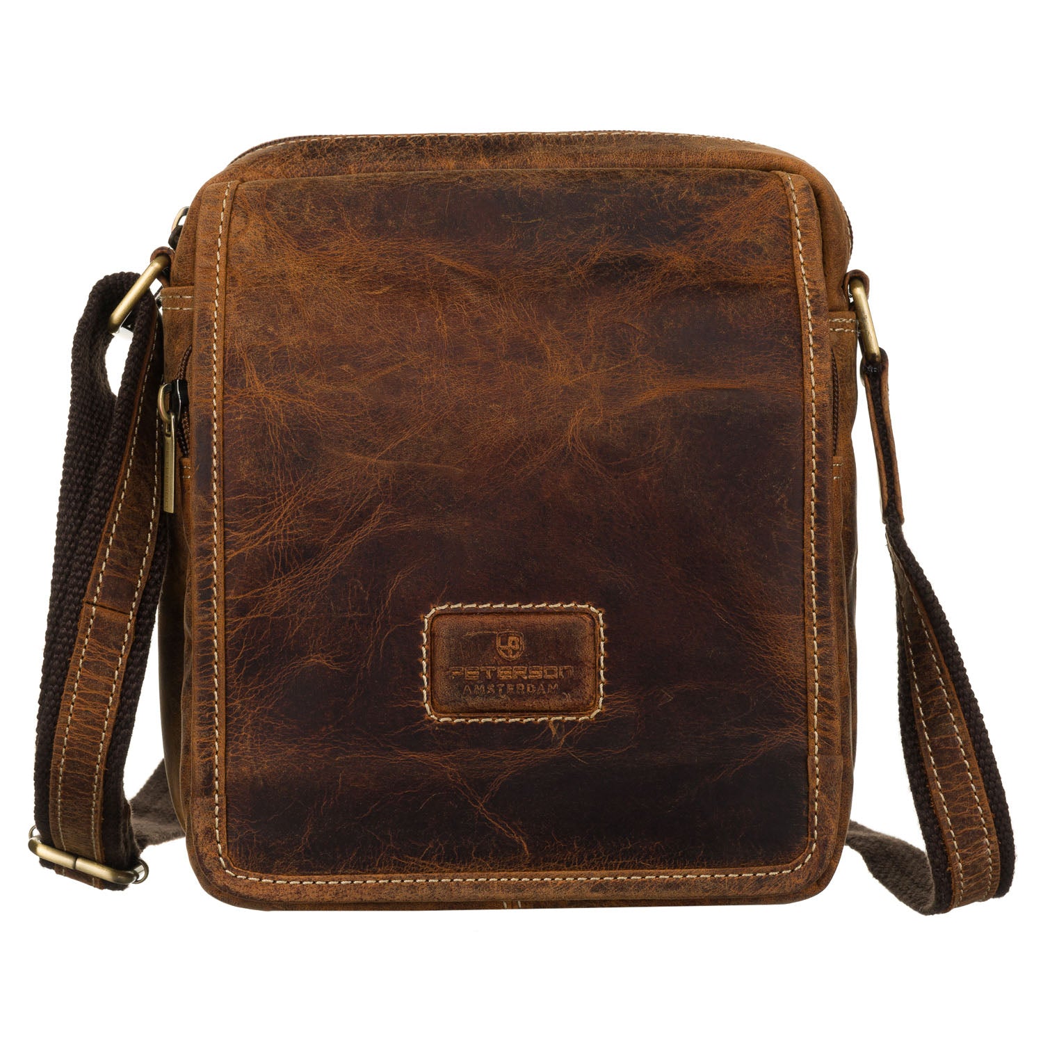 Vīriešu soma Peterson, brūna R548