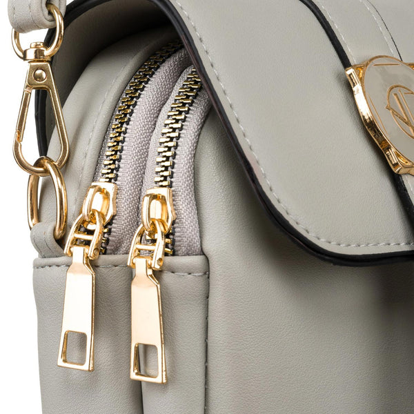 Maza eko ādas rokassoma Rovicky, pelēka R0183