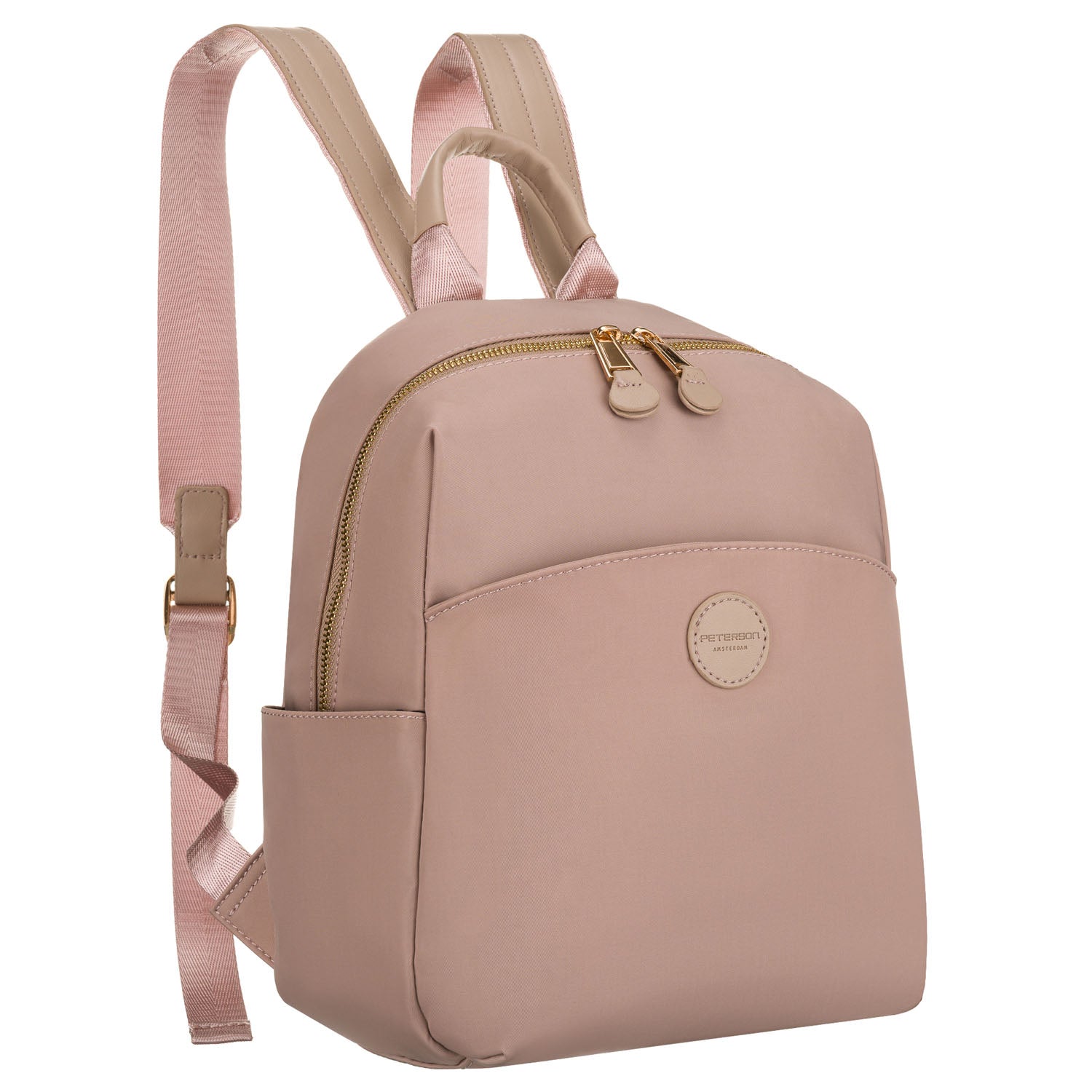 Maza sieviešu mugursoma Peterson, rozā K44