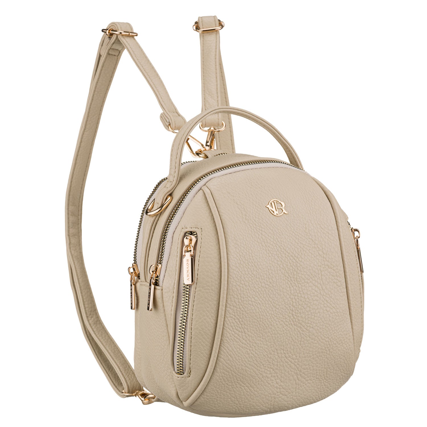 Maza sieviešu mugursoma Rovicky, bēša K51