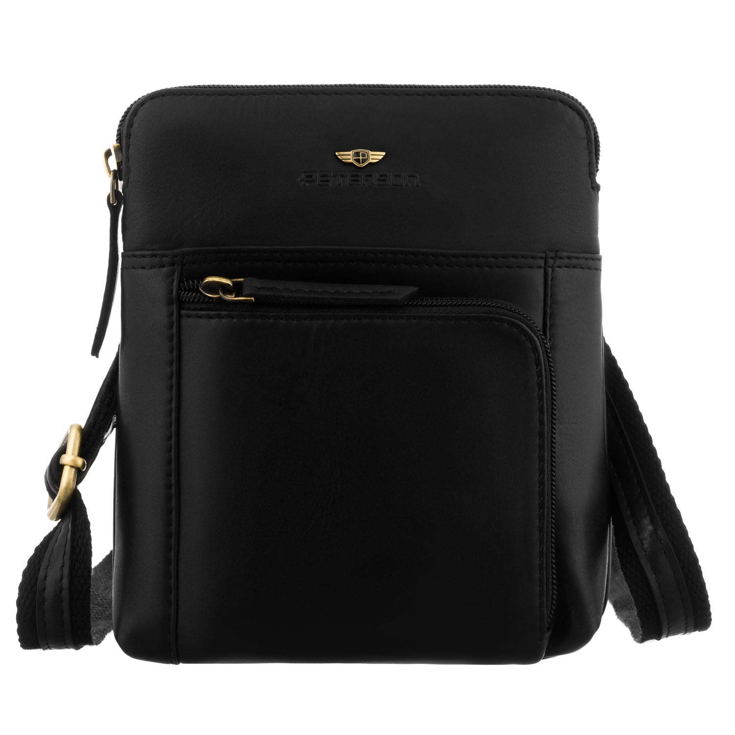 Vīriešu soma Peterson, melna R532