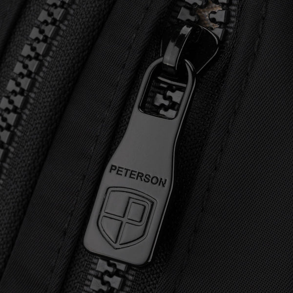 Sieviešu mugursoma Peterson, melna B74