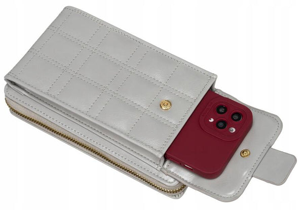 Maza rokassoma 2in1 Cavaldi, pelēka A0158