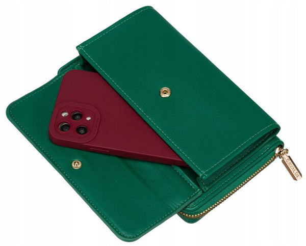 Maza rokassoma 2in1 Cavaldi, zaļa A0146