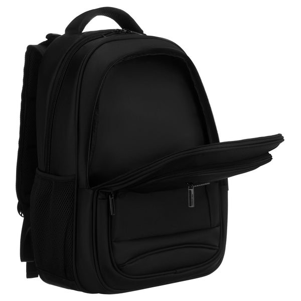 Vidēja izmēra mugursoma unisex Peterson, melna