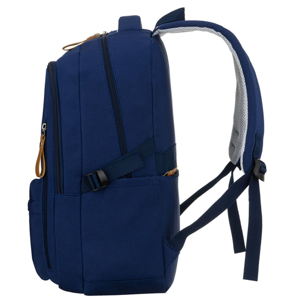 Vidēja izmēra unisex mugursoma Peterson, tumši zila