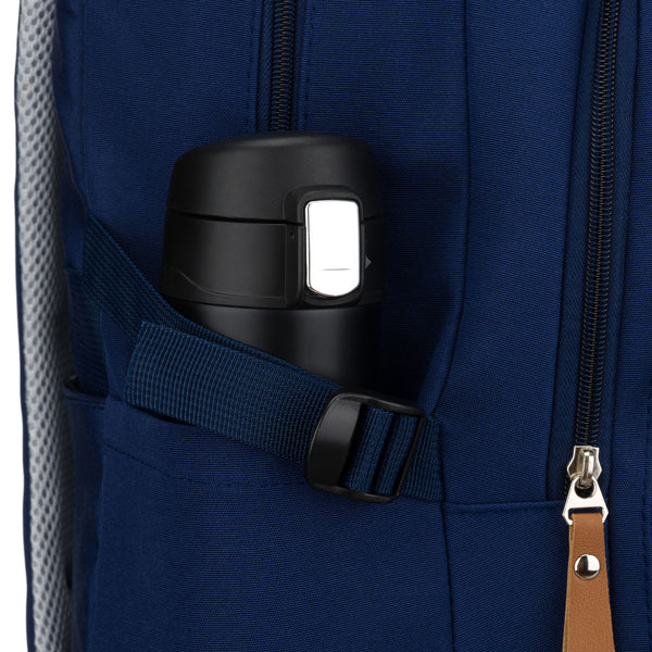 Vidēja izmēra unisex mugursoma Peterson, tumši zila