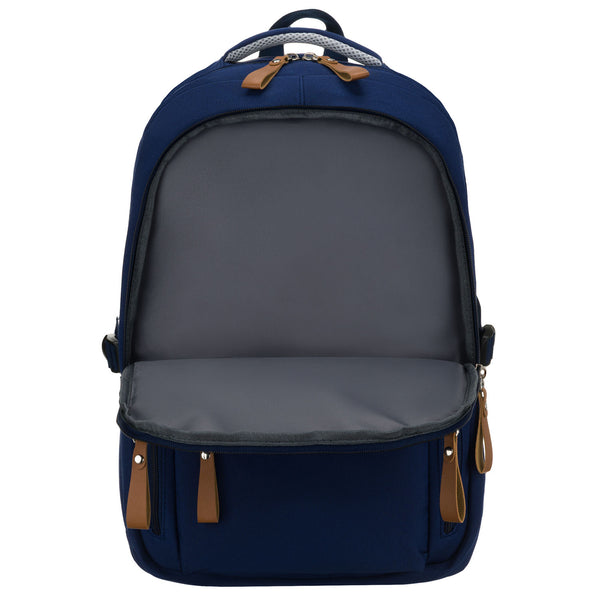 Vidēja izmēra unisex mugursoma Peterson, tumši zila