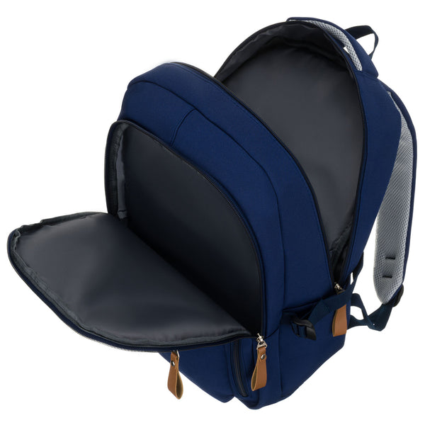Vidēja izmēra unisex mugursoma Peterson, tumši zila