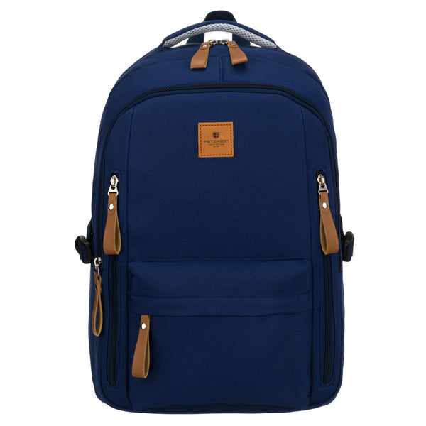 Vidēja izmēra unisex mugursoma Peterson, tumši zila