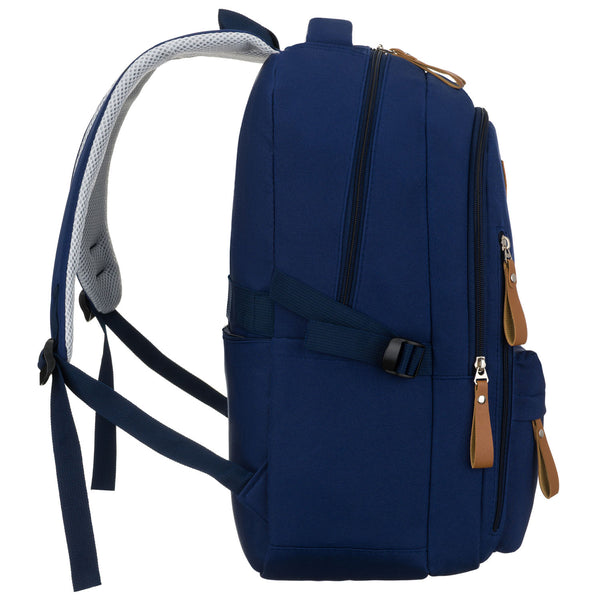 Vidēja izmēra unisex mugursoma Peterson, tumši zila