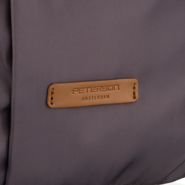 Sieviešu mugursoma Peterson, pelēka K38