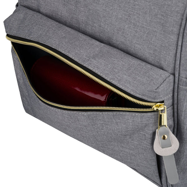 Sieviešu mugursoma Peterson, pelēka K55