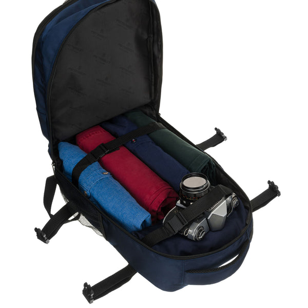 Mugursoma unisex Peterson, tumši zila K11