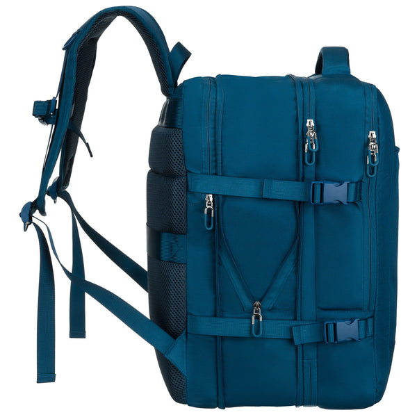 Vidēja izmēra unisex mugursoma Peterson, zila