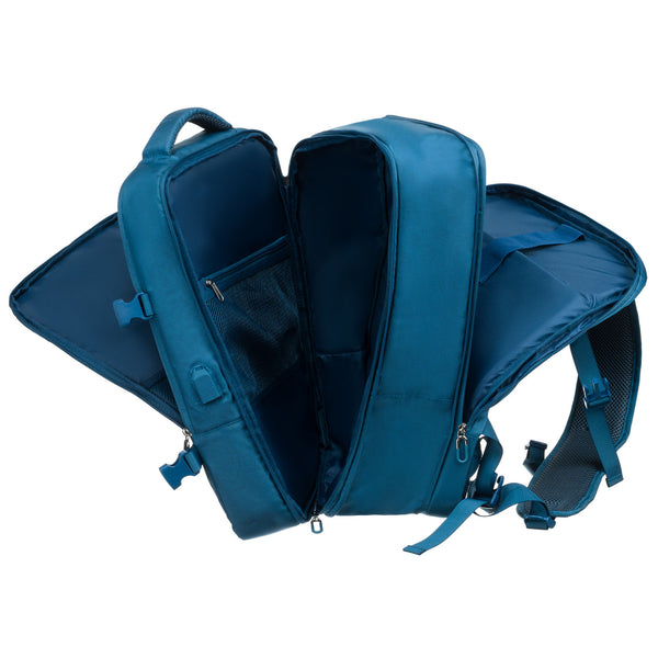 Vidēja izmēra unisex mugursoma Peterson, zila
