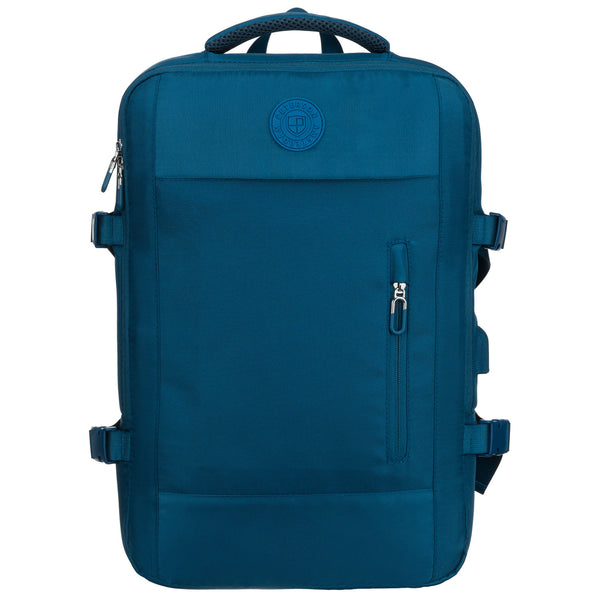 Vidēja izmēra unisex mugursoma Peterson, zila