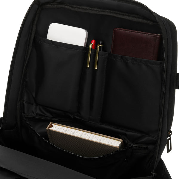 Mugursoma unisex Peterson, melna K19