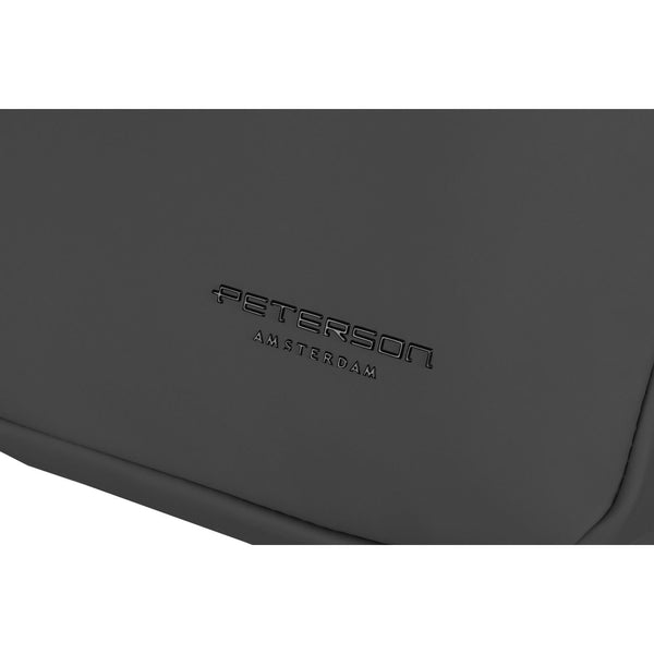 Liela unisex mugursoma Peterson, pelēka