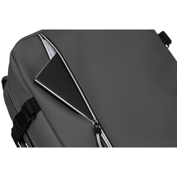 Liela unisex mugursoma Peterson, pelēka