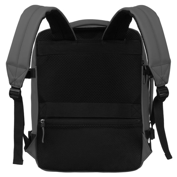 Liela unisex mugursoma Peterson, pelēka