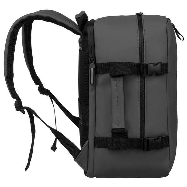 Liela unisex mugursoma Peterson, pelēka