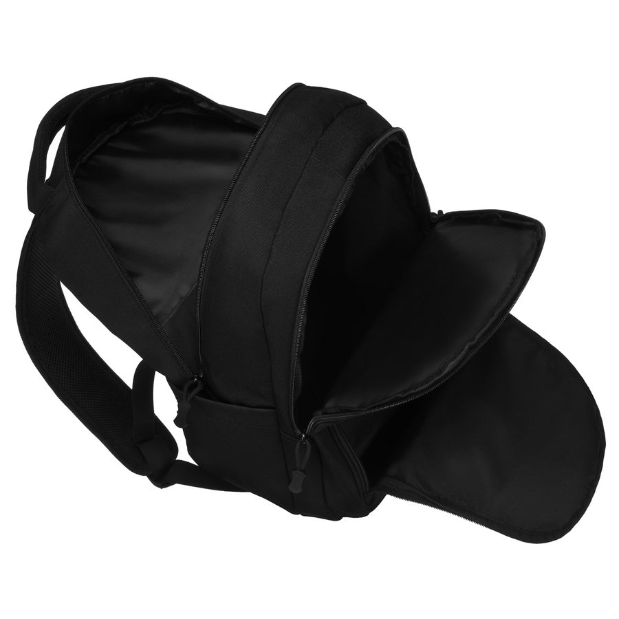 Juoda mokyklinė kuprinė su USB Peterson