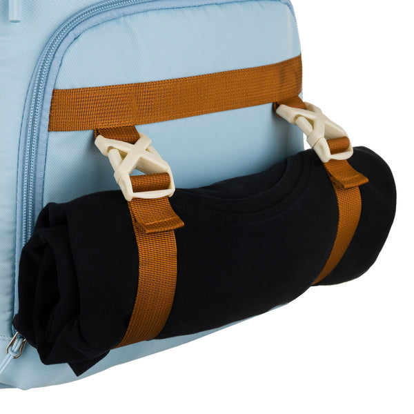 Vidēja izmēra unisex mugursoma Peterson, zila