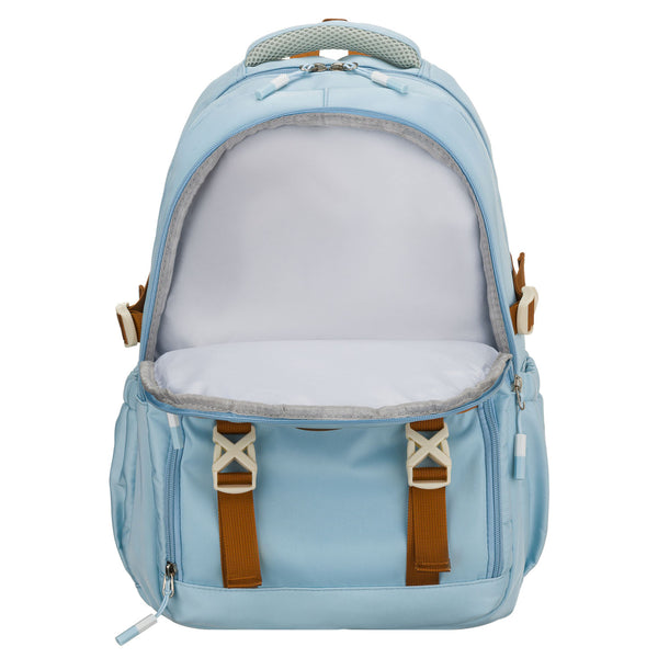 Vidēja izmēra unisex mugursoma Peterson, zila