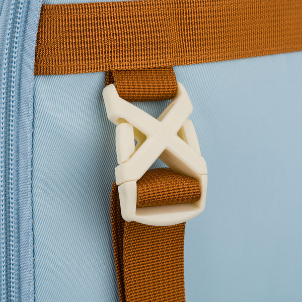 Vidēja izmēra unisex mugursoma Peterson, zila