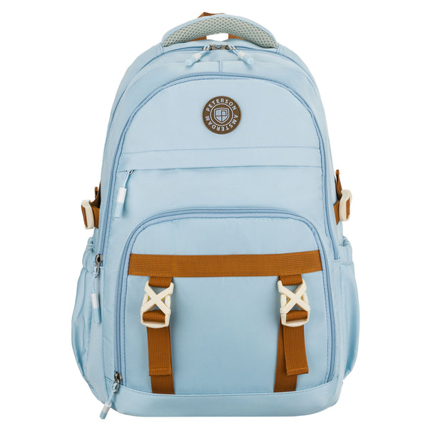 Vidēja izmēra unisex mugursoma Peterson, zila