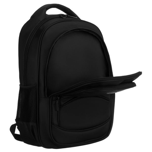 Vidēja izmēra unisex mugursoma Peterson, melna N515