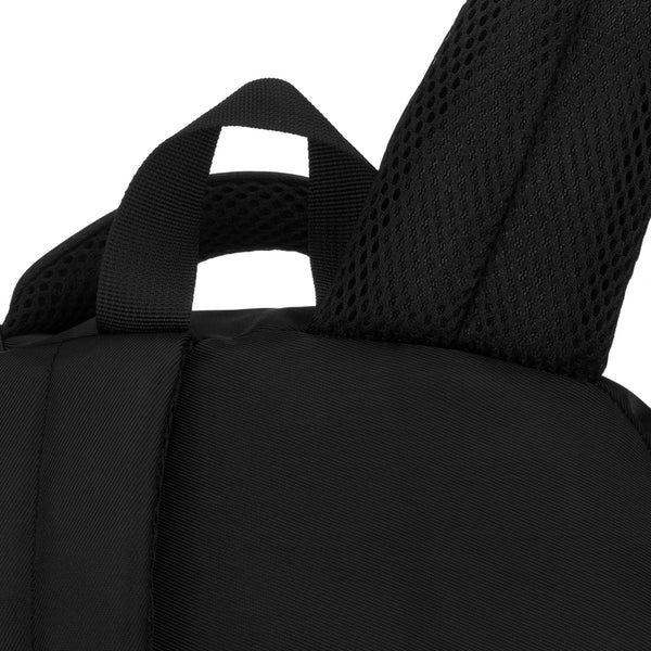 Vidēja izmēra unisex mugursoma Peterson, melna