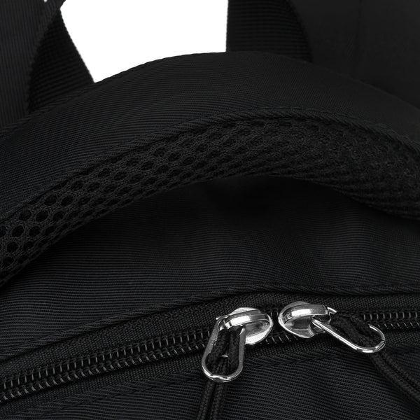 Vidēja izmēra unisex mugursoma Peterson, melna