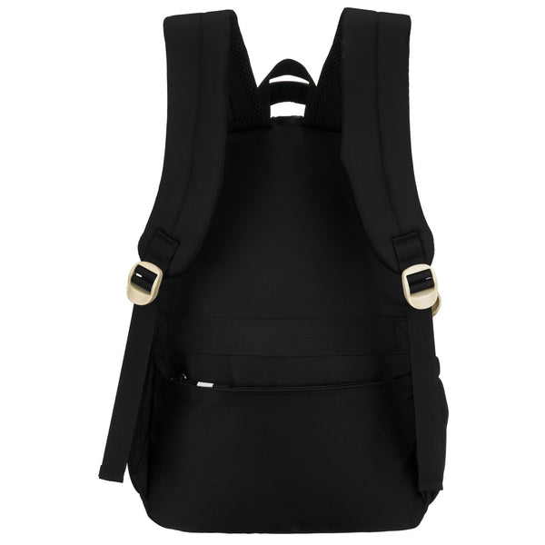 Vidēja izmēra unisex mugursoma Peterson, melna