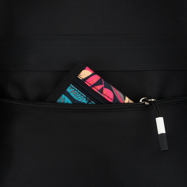 Vidēja izmēra unisex mugursoma Peterson, melna