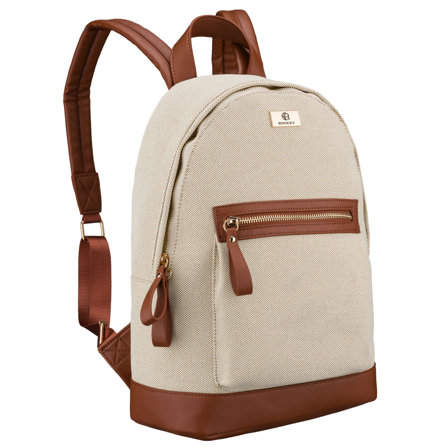 Kuprinė moterims Rovicky, smėlio ruda G35