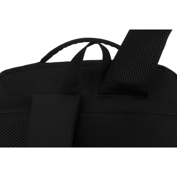 Vidēja izmēra unisex mugursoma Peterson, melna N516