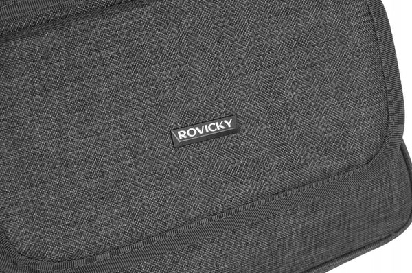 Liela vīriešu rokassoma Rovicky, pelēka RV1